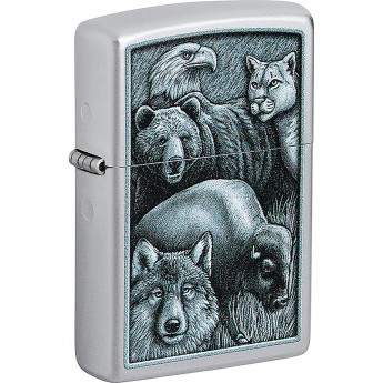 Зажигалка ZIPPO ANIMAL KINGDOM DESIGN 46237 Зажигалка ZIPPO ANIMAL KINGDOM DESIGN 46237