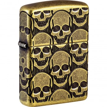 Зажигалка ZIPPO ARMOR® CACKLING CRANIUM 46302 Зажигалка ZIPPO ARMOR® CACKLING CRANIUM 46302