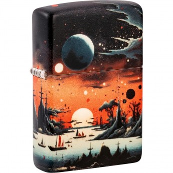 Зажигалка ZIPPO GALACTIC LANDSCAPE DESIGN 46254 Зажигалка ZIPPO GALACTIC LANDSCAPE DESIGN 46254