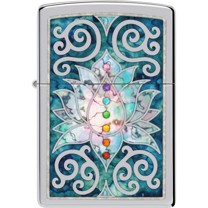 Зажигалка ZIPPO LOTUS FLOWER 48592 Зажигалка ZIPPO LOTUS FLOWER 48592