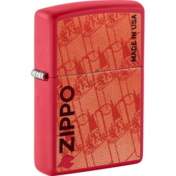 Зажигалка ZIPPO MADE IN USA DESIGN 46487 Зажигалка ZIPPO MADE IN USA DESIGN 46487